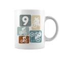 キッズ 9歳の男の子サイクリスト9歳の誕生日バイクマウンテンバイク コーヒーマグ