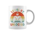キッズ Level 7 Unlocked 7Th Birthday Gamer For Boys & Girl コーヒーマグ