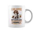 キャバリア・キング・チャールズ・スパニエル犬種 I Like Coffee My コーヒーマグ
