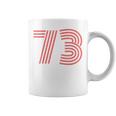 クールレトロライティングジャージ、背番号73 1973 コーヒーマグ