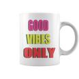 グッド・バイブス・オンリー 長袖tシャツ コーヒーマグ