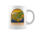 ケープブレトンハイランズ国立公園 カナダヴィンテージエンブレム 長袖tシャツ コーヒーマグ