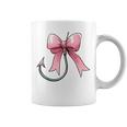 コケット ボウ 釣り フィッシャーフック ピンクリボン ママ 母の日 コーヒーマグ
