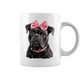 コケット ボウケーン コルソ 犬 ママ ピンクリボン 女の子 コーヒーマグ