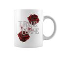 ゴシック ローズ パンク ラブ バレンタイン 学生 ロックミュージック ギグ 長袖tシャツ コーヒーマグ