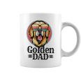 ゴールデンパパヴィンテージゴールデンレトリバー犬のための父親の日 コーヒーマグ