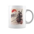 サムライ 猫戦士 浮世 墨絵 猫 サムライ 長袖tシャツ コーヒーマグ