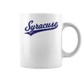シラキュース ニューヨーク バーシティ スクリプト クラシック スポーツ ジャージスタイル コーヒーマグ