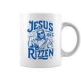 ジーザス・ハズ・リズン・ファニー・ジーザス・ミームリズ・ヤング・クリスチャン コーヒーマグ