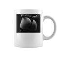セクシー ブラック ホワイト 写真 美しいお尻 Tバック 長袖tシャツ コーヒーマグ
