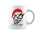ダッジデーモンサンタハット赤 コーヒーマグ