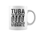 チューバ 振動させる楽器 ミュージシャン チューバ コーヒーマグ
