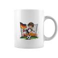 ドイツ サッカー 少年 フットボール 長袖tシャツ コーヒーマグ