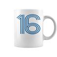 ナンバー16シャツ レトロユニフォーム ヨーロッパスタイル バックプリントジャージ コーヒーマグ