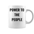 パワー・トゥ・ザ・ピープル コーヒーマグ