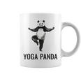 パンダ ヨガポーズ 水墨画 おもしろ 運動 和風 動物 コーヒーマグ