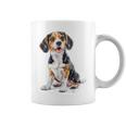 ビーグル 犬 モチーフ ペット イラスト ビーグル コーヒーマグ