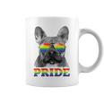 フレンチブルドッグ ゲイプライド Lgbt レインボーフラッグ サングラス Lgbtq コーヒーマグ