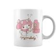 マイメロディ でんわ ライトカラー コーヒーマグ