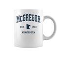 マクレガー ミネソタ Mn ヴィンテージ アスレチック ネイビー スポーツデザイン 長袖tシャツ コーヒーマグ