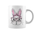 メガネをかけたウサギ ウサギ好き うさぎ好き うさぎの飼い主 おもしろ うさぎ 兎 コーヒーマグ