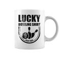 ラッキーボウリングシャツはボウラーのための面白い引用を洗わないでください コーヒーマグ
