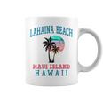 ラハイナ ビーチ マウイ ハワイ ビーチ ヤシの木 夏 ハワイアン コーヒーマグ
