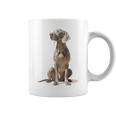 ワイマラナー 犬 グラフィック ペット イラスト ワイマラナー コーヒーマグ