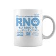 ヴィンテージ リノ Rno 空港コード トラベル デイ レトロ タグ ネバダ コーヒーマグ