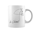 乗馬用シャツ フランス語の言葉 Le Cheval コーヒーマグ