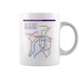 京都日本地下鉄鉄道おみやげ路線図 コーヒーマグ