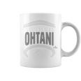 大谷翔平 ロサンゼルス ネーム&ナンバー 表裏 コーヒーマグ