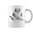 太極拳 猫 格闘技 面白い 猫 格闘 コーヒーマグ