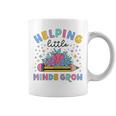 小さな心の成長を助ける ワイルドフラワー 幼稚園 先生 コーヒーマグ