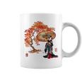 日本 浮世絵 京都 嵯峨 紅葉 和傘 美人 着物 コーヒーマグ