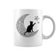 曼荼羅猫tシャツ レディース メンズ ユース 月と星 コーヒーマグ