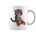 猫 ねこ バイク コーヒーマグ