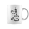 猫ねこネコ和太鼓お祭り コーヒーマグ