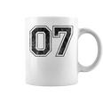 背中に07番 コーヒーマグ