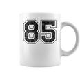 背中に85番 コーヒーマグ