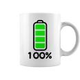 電池 100 フルバッテリー コーヒーマグ