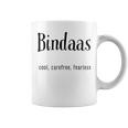 面白いインドの「Bindaas」 コーヒーマグ
