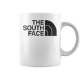面白いパロディシャツ 夏のクールなデザインのための南の顔 コーヒーマグ