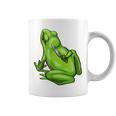 面白い邪悪なカエル サカラスティック 怒っているカエル かわいい 不機嫌な狂気 コーヒーマグ