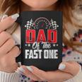 1 Year Old Racing Car Fast One Birthday 1St Family Dad Coffee Mug Personalized Gifts