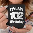 102歳の誕生日。It's My 102歳の誕生日 102歳の誕生日 コーヒーマグ 面白い贈り物