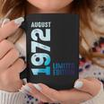 1972年8月 1972年 レトロ 1972年ヴィンテージ限定版 コーヒーマグ 面白い贈り物