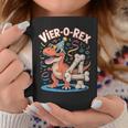 4 Geburtstag Party Junge Cooles Trex Dino 4 Jahre Alt Tassen Lustige Geschenke