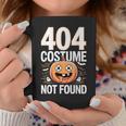 404 コスチューム未発見 ピクセルアート ハロウィンデザイン コーヒーマグ 面白い贈り物