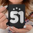 51 歳の誕生日番号 51 バルーン 51 歳の誕生日 コーヒーマグ 面白い贈り物
